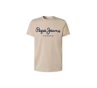 Pepe Jeans Original Stretch N T-Shirt, Marrone (Beige Pietra), M Uomo
