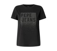 Pepe Jeans - Magliette nera a maniche corte Bernadette - - Tops - Donna - Nero - M