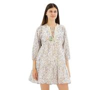 Pepe Jeans Maisie Long Sleeve Short Dress Beige M Donna