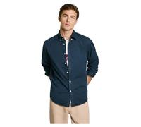 Pepe Jeans Manley Camicia, Blu (Dulwich Blue), L Uomo