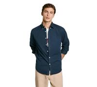 Pepe Jeans Manley Camicia, Blu (Dulwich Blue), XXL Uomo