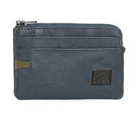 Pepe Jeans Marshal Portafoglio Blu 11 x 7 x 1,5 cm Pelle, blu, Taglia unica, Portamonete
