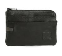 Pepe Jeans Marshal Portafoglio Nero 11 x 7 x 1,5 cm Pelle, Nero, Taglia unica, Portamonete