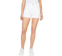 Pepe Jeans Mary Short, Pantaloncini Donna, Bianco (Denim-TA2),25W