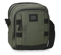 Pepe Jeans Matlock Borsa a tracolla grande verde 22 x 27 x 10 cm Pelle sintetica e poliestere by Joumma Bags