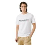 Pepe Jeans Matthew Tee T-Shirt, Bianco (Bianco), M Uomo