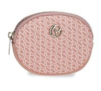 Pepe Jeans Megan Portafogli di Diverse Dimensioni in Ecopelle - Rosa, Nero e Cammello, Portamonete