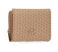 Pepe Jeans Megan, Portafogli, Portafogli, Portafogli, Portafogli di Diverse dimensioni, Rosa, Nero e Cammello, Realizzato in Ecopelle., cammello, Taglia unica, Portafogli