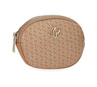 Pepe Jeans Megan, Portafogli, Portafogli, Portafogli, Portafogli di Diverse dimensioni, Rosa, Nero e Cammello, Realizzato in Ecopelle., cammello, Taglia unica, Portamonete