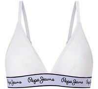 Pepe Jeans Mesh Bra A, Reggiseno Donna, Bianco (Mousse 1),L