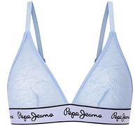 Pepe Jeans Mesh Bra A, Reggiseno Donna, Blu (Bay Blue),XL