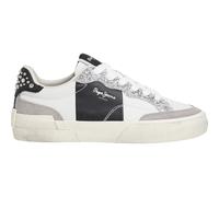Pepe Jeans Milan Court W, Sneak Donna, Grigio Argento Grigio, 37 EU