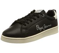 Pepe Jeans Milton Essential, Scarpe da ginnastica Donna, 999NERO, 36 EU