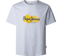 Pepe Jeans Milton Tee T-Shirt, Bianco (Bianco), M Uomo