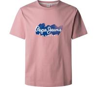 Pepe Jeans Milton Tee T-Shirt, Rosa (Rosa Cenere), S Uomo