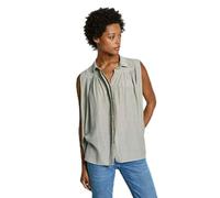 Pepe Jeans Mina, Camicia Donna, Green (Washed Green),