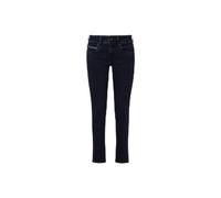 Pepe Jeans Monobottone Slim vita bassa PL204585, Jeans Donna, Blu (Denim-dp3), 25W / 34L