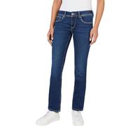 Pepe Jeans Monobottone Slim vita bassa PL204587, Jeans Donna, Blu (Denim-ct5), 25W / 30L