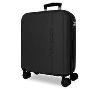 Pepe Jeans Montana Valigia da Cabina Blu 40x55x20 cm Rigido ABS Chiusura TSA Integrata 37 L 3 kg Estensibile Bagaglio a Mano