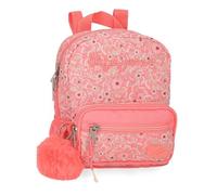 Pepe Jeans Nahid Zaino Casual Rosa 19 x 23 x 8 cm Poliestere by Joumma Bags, Rosa, 25x32x12 cms, Zaino Casual