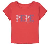 Pepe Jeans Natalie, T-Shirt Bambine e ragazze, Rosso (Studio Red),6 anni-6 anni
