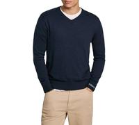 Pepe Jeans New Andre V Neck Maglieria, Blu (Dulwich Blue), XS Uomo