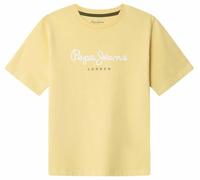 Pepe Jeans New Art T-Shirt, Giallo (Giallo Morbido), 14 Anni Bambini e Ragazzi