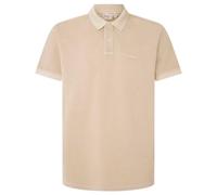 Pepe Jeans New Oliver Gd, Polo a maniche corte Uomo, Beige (Base Beige), XL