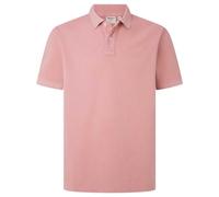 Polo Pepe Jeans New Oliver manica corta rosa chiaro - S