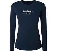 Pepe Jeans New Virginia Long Sleeve T-shirt Blu M Donna