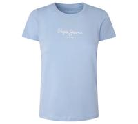 Pepe Jeans New Virginia SS N T-Shirt, Blu (bay Blue), L Donna