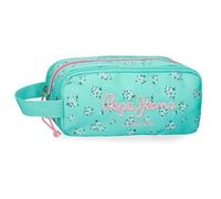 Pepe Jeans Nora Astuccio triplo blu 22 x 10 x 9 cm Poliestere by Joumma Bags