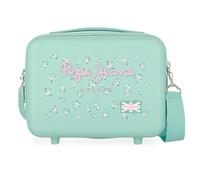 Pepe Jeans Nora Beauty case adattabile con tracolla blu 29 x 21 x 15 cm rigido ABS 9,14 L 0,63 kg by Joumma Bags
