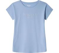 Pepe Jeans Nuria N T-Shirt, Blu (Azzurro Blu), 16 Anni Bambine e Ragazze