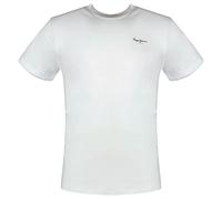 Pepe Jeans Original Basic 3 N, T-Shirt Uomo, Bianco (White), S