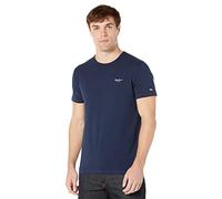 Pepe Jeans Maglietta Original Basic 3 N Uomo Navy/Bianco Taglia XL