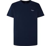 Pepe Jeans Original Basic 3 N, T-Shirt Uomo, Blu (Navy), XS