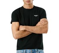 Pepe Jeans Maglietta nero / bianco, Taglia S
