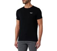 Pepe Jeans Original Basic 3 N, T-Shirt Uomo, Nero (Black), XL