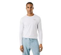 Pepe Jeans Original Basic Maglietta a Maniche Lunghe Slim Fit Uomo, Bianca, XXL