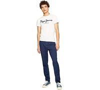 Pepe Jeans Maglietta navy / bianco Uomo - PROMO - Maglie e T-shirt - T-shirt Pepe Jeans XS