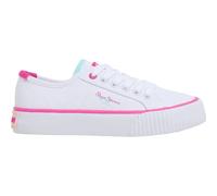 Pepe Jeans Ottis Basic G, Scarpa da ginnastica Bambine e ragazze, Bianco (bianco), 37 EU