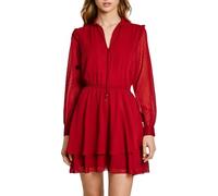 Pepe Jeans Otto Vestito, Rosso (Burnt Red), M Donna