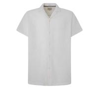 Pepe Jeans Pamber, Camicia Uomo, Bianco (White),S