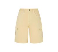 Pepe Jeans Relaxed Hw Worker Clr Denim Shorts Giallo 25 Donna