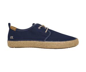 Pepe Jeans Pantofole in Pelle Blu Navy di Port Tourists