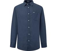 Pepe Jeans Parker Long, Camicia Uomo, Blu (Jarman),XXL