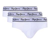 Pepe Jeans PEPE BF 3P, Slip Uomo, Bianco (White),XXL