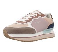 Pepe Jeans Pepe Jeans Scarpe da Ginnastica in Pelle Marrone Rusper Combi SneakDonna
