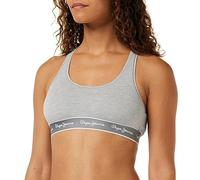 Pepe Jeans Pepe Rb Brlt, Reggiseno Donna, Grigio (Grey Marl),L
